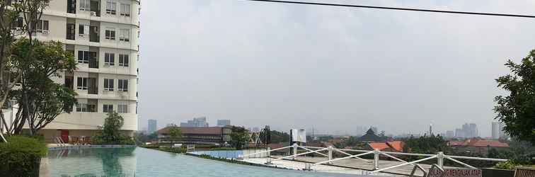 Lobi Cozy and Warm 2BR at Cinere Bellevue Suites Apartment By Travelio