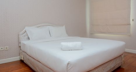 Bedroom 2 Strategic 2BR Apartment at Istana Sahid Sudirman By Travelio