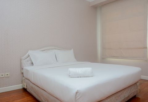 Bedroom Strategic 2BR Apartment at Istana Sahid Sudirman By Travelio