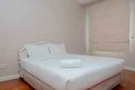 Bedroom Strategic 2BR Apartment at Istana Sahid Sudirman By Travelio