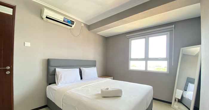 Bedroom Homey 2BR Furnished at Gateway Pasteur Apartment By Travelio