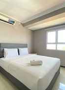 BEDROOM Homey 2BR Furnished at Gateway Pasteur Apartment By Travelio
