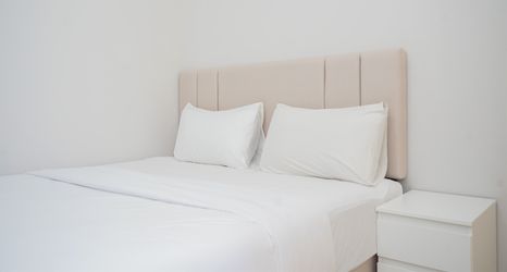 Bedroom 2 Modern and Nice Studio at Transpark Bintaro Apartment By Travelio