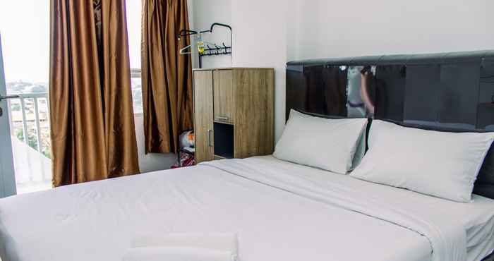 Bedroom Comfort Stay Studio Room Apartment at Poris 88 By Travelio