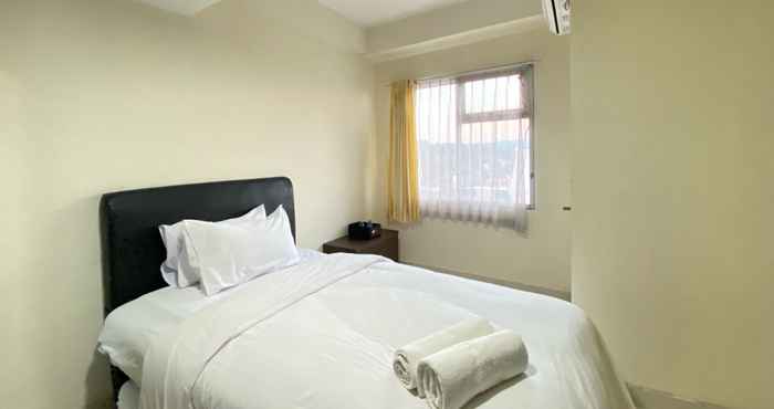 ห้องนอน Cozy Studio Room at Easton Park Residence Jatinangor Apartment By Travelio