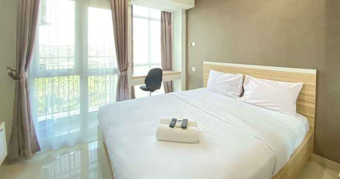 Bedroom Comfy Studio at Taman Melati Jatinangor Apartment By Travelio