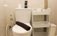 In-room Bathroom 5 Minimalist Design Studio Apartment at Meikarta By Travelio