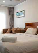 BEDROOM Cozy Living Studio at Northland Ancol Residence Apartment By Travelio