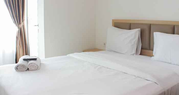 ห้องนอน Elegant and Restful Studio at Grand Kamala Lagoon Apartment By Travelio