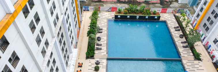 Lobi Comfort and Nice 1BR at Paramount Skyline Apartment By Travelio