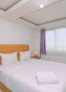 BEDROOM Comfortable and Warm Studio at Amethyst Apartment By Travelio