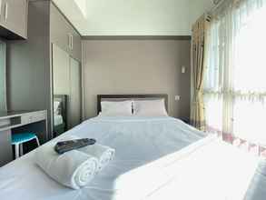 Bedroom 4 Cozy Furnished Studio Apartment at Taman Melati Jatinangor By Travelio