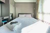 Phòng ngủ Cozy Furnished Studio Apartment at Taman Melati Jatinangor By Travelio