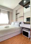 BEDROOM Homey 2BR at Mekarwangi Square Cibaduyut Apartment By Travelio