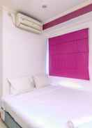 BEDROOM Comfy 2BR Apartment at Green Pramuka City By Travelio