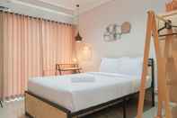 Kamar Tidur Cozy Studio Apartment at Patraland Amarta By Travelio