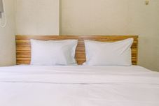 Bedroom Comfy and Spacious 1BR at Green Pramuka City Apartment By Travelio