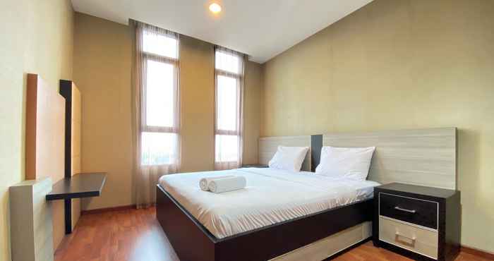 Bedroom Cozy 2BR at Dago Butik Apartment By Travelio