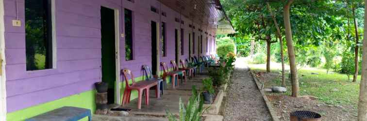 Sảnh chờ Jungle River Guesthouse