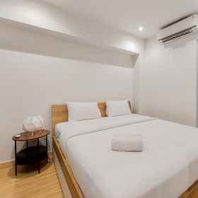Bedroom 1 Travelio的BRANZ BSD City 1BR巴厘岛风格豪华公寓, BSD 酒店