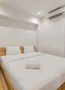 BEDROOM 1BR Bali Style Luxury Apartment at BRANZ BSD City by Travelio