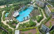 Swimming Pool 7 Comfort and Nice 1BR at Gold Coast Apartment By Travelio