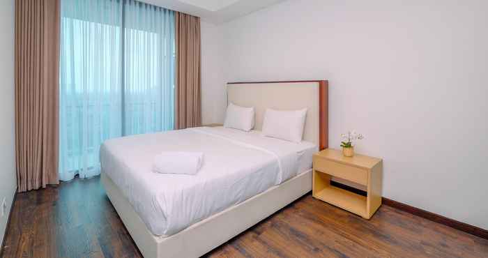 Bedroom Elegant 3BR Veranda Residence at Puri By Travelio Premium