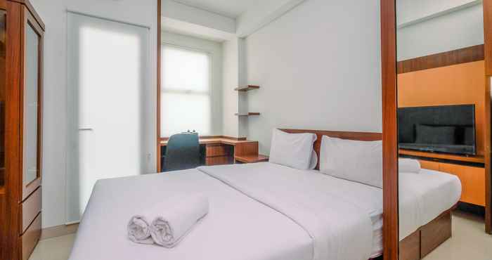 Bedroom Nice and Fancy Studio Apartment at Transpark Cibubur By Travelio