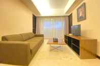 Common Space Comfort Living 2BR Apartment at Braga City Walk By Travelio