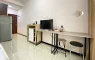 Common Space 4 Cozy Living Studio Apartment at Gateway Pasteur By Travelio