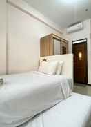 BEDROOM Cozy Living Studio Apartment at Gateway Pasteur By Travelio