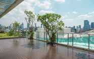 Swimming Pool 7 Fully Furnished and Comfortable Studio at Menteng Park Apartment By Travelio