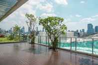Swimming Pool Fully Furnished and Comfortable Studio at Menteng Park Apartment By Travelio