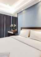 BEDROOM Nice and Fancy Studio at Transpark Bintaro Apartment By Travelio