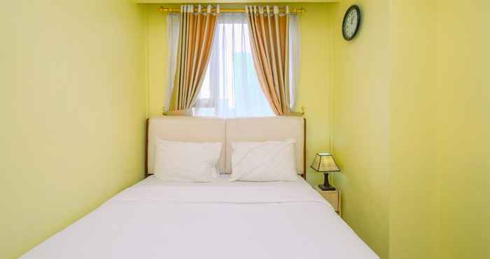 Bedroom Lavish and Fancy 1BR at Menteng Square Apartment By Travelio