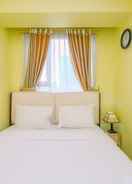 BEDROOM Lavish and Fancy 1BR at Menteng Square Apartment By Travelio