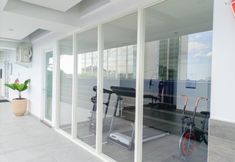 Fitness Center 7 Comfy and Elegant Studio Mataram City Apartment By Travelio