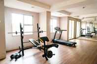 Fitness Center Comfort and Minimalist Studio at Belmont Residence Puri Apartment By Travelio