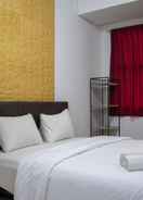 BEDROOM Nice and Fancy Studio Room at Transpark Cibubur Apartment By Travelio