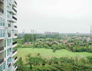 Bangunan 2 Fancy and Nice 1BR at Tree Park City BSD Apartment By Travelio