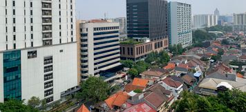Nearby View and Attractions 5 Cozy Studio Apartment at Tamansari The Hive By Travelio