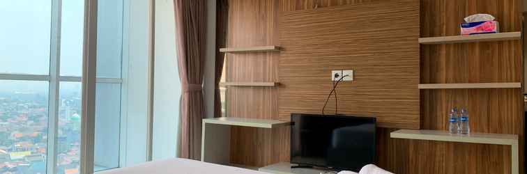 Lobi Cozy Studio Apartment at Tamansari The Hive By Travelio