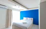 Bedroom 4 Warm and Comfort Studio Room at Amethyst Kemayoran Apartment By Travelio