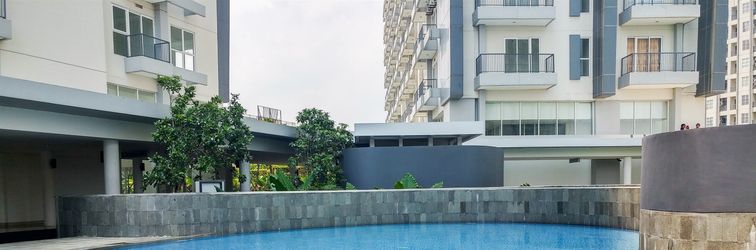 Lobby Simple and Comfort 1BR at Casa De Parco Apartment By Travelio