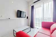 Lobby Comfy and Nice Studio Room at Sky House BSD Apartment By Travelio