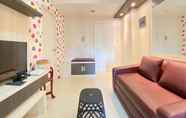 Common Space 3 Serene and Cozy 2BR Apartment at Parahyangan Residence By Travelio