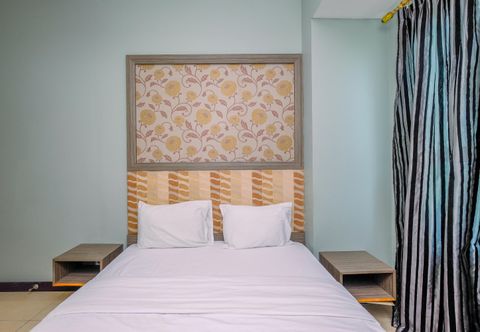 Bedroom Comfort and Simple 2BR with Extra Room at MT Haryono Square Apartment By Travelio