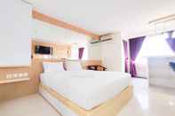 Kamar Tidur Comfy and Best Deal Studio Apartment at Sentraland Semarang By Travelio