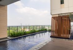 Swimming Pool 7 Cozy and Fully Furnished Studio Apartment at B Residence By Travelio