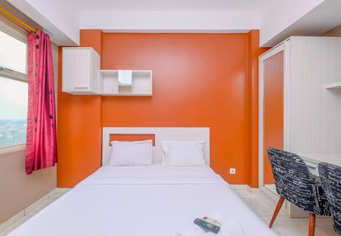 Bedroom Cozy Stay and Warm Studio Apartment Margonda Residence 2 By Travelio